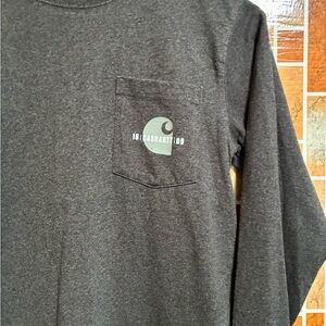 Carhartt Charcoal Long Sleeve Tee